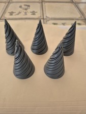 5 X Lot Fidget toys Impossible Cone Spiral safe Round top  (2inch)