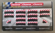 Carrera 20568 - Digital 124/132 - 12 Stück Aussenrandstreifen für Kurve 4/15 NEU