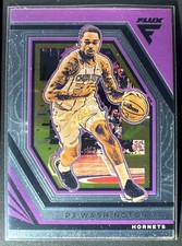 2022-23 Panini Flux PJ Washington Jr. #99 Silver Hornets