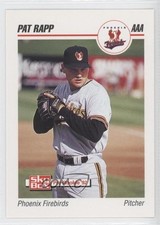 1992 SkyBox Pre-Rookie Phoenix Firebirds Phoenix Card Supply Pat Rapp #394 0f4. rookie card picture