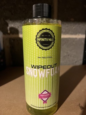 Infinity Wax - Wipeout Snowfoam 500ml High Performance PH Neutral