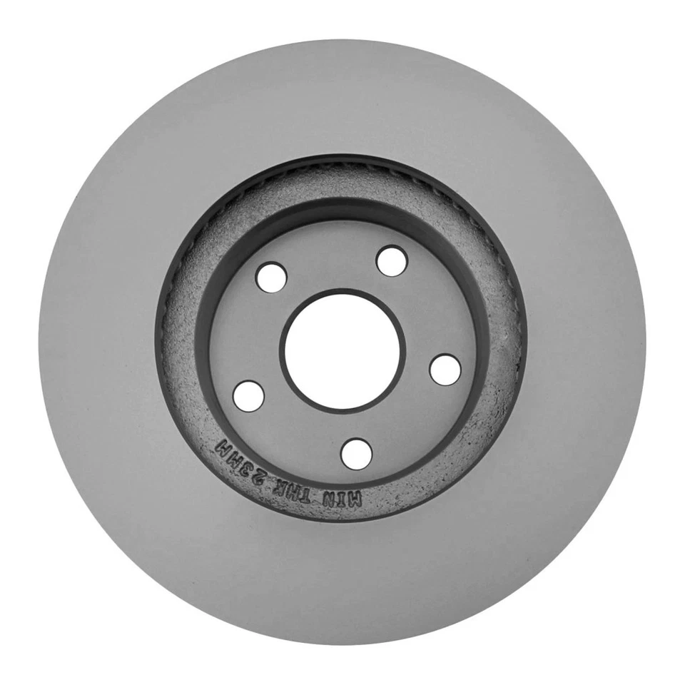 Original ACDelco para Pontiac Vibe 2003-2008 rotor de freno delantero hierro fundido | recubierto Foto 3 de 4