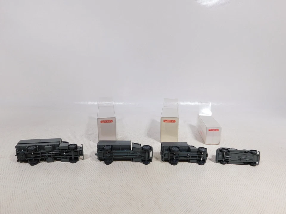 Modello Wehrmacht Opel Blitz MB Horch Hanomag Mint 1:87 H0 4x #EG891-0,5 - Immagine 3 di 4