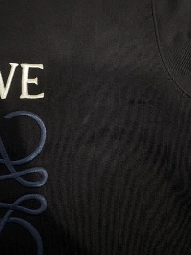 Felpa LOEWE Anagram XL Cotone BLK