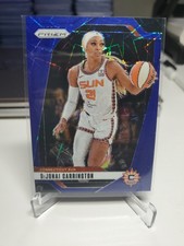 2024 Panini Prizm WNBA - DiJonai Carrington #118 Blue Velocity Prizm