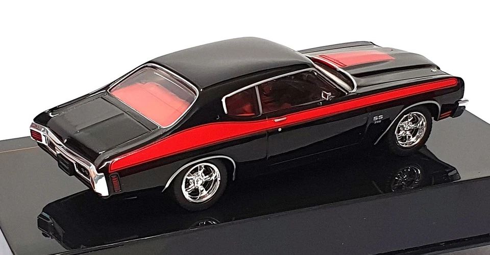 Chevrolet Chevelle SS 1970 modelos Ixo escala 1/43 CLC477N.22 - - negro/rojo Foto 2 de 4