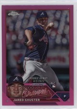 2023 Topps Chrome Update Rookie Debut Pink Refractor Jared Shuster #USC202 0b3