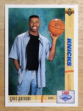 1991-92 Upper Deck #7 Greg Anthony RC