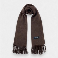 Lanvin Scarf Muffler Winter Neck Scarf Wool Cashmere Scarves