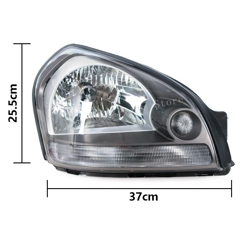 Faro delantero izquierdo luz de circulación diurna Hyundai Tucson 2005-2010 Foto 3 de 4