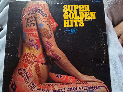 Vintage LP Oldies But Goodies Vol 7 Disc in Mismatched Super Golden Hits Jacket!