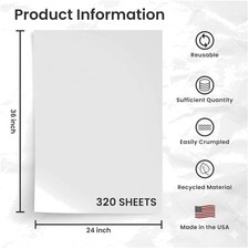 320 Newsprint Sheets 24x36 20lb Moving Packing Paper