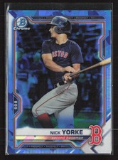 2021 Bowman Chrome Sapphire Edition #BCP-243 Nick Yorke Prospects Boston Red Sox