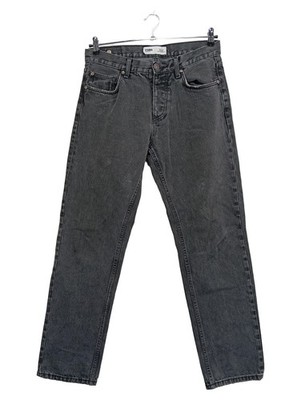 Fishbone Herren Jeans Straight Leg Loose Fit Grau Größe 31, 32