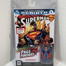 Superman Rebirth Superman McFarlane Page Punchers 3 Action Figure with Comic