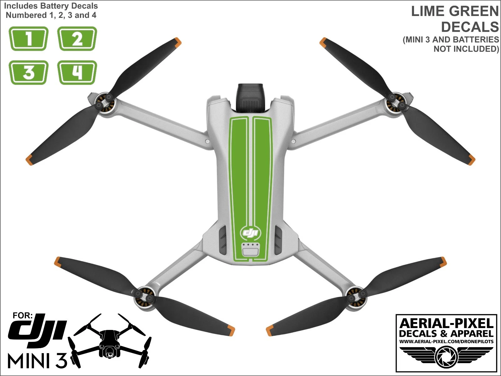 Lime Green Decal