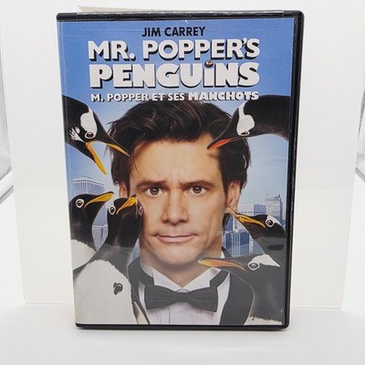 Mr. Popper's Penguins DVD 2011 Jim Carrey Family Comedy