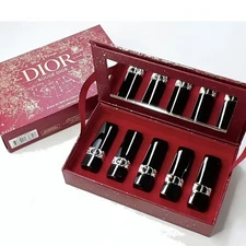 Dior ROUGE 5x 1.5g DIOR Lipstick LUNAR NEW YEAR LIMITED EDITION SET Travel Size