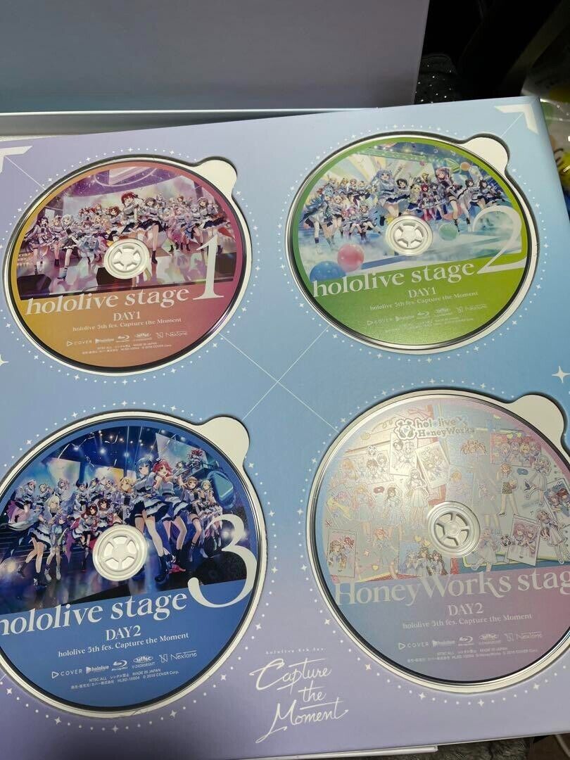 hololive 5th fes. Capture the Moment Blu ray unused | eBay hololive 5th fes. Capture the Moment Blu ray unused | eBay