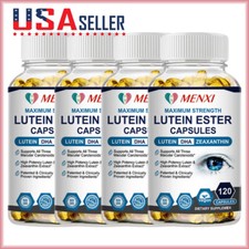 Eye Vitamins with Lutein and Zeaxanthin 120 Caps- Premium Eye Protection Formula