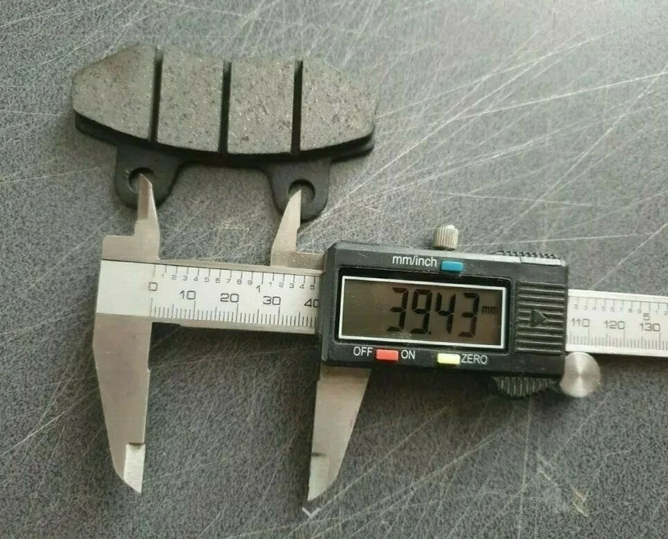 BREMSBELÄGE CHINAROLLER 2-KOLBEN BREMSSATTEL REX BAOTIAN YIYING BENZHOU ZNEN - Bild 2 von 3