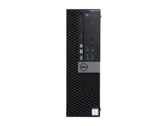 Computadora de escritorio PC Dell 7040 SFF Intel i5 4 GB 256 GB SSD WIFI DVD Windows 10 Pro Foto 2 de 4