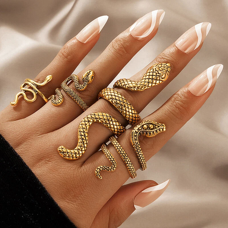 Snake ring best sale set