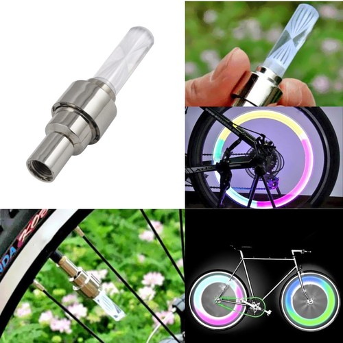 Luces valvula ruedas bicicleta moto tapon de valvula uni | eBay