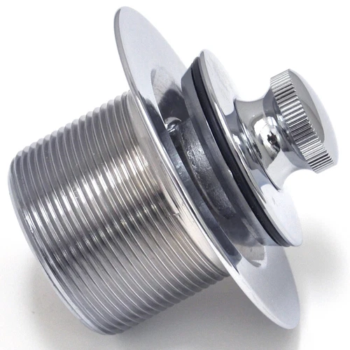 PROFLO Tub Drain PF612CP Lift and Turn 1 1/2", 1 1/4" Drain CHROME PLATED BRASS - Picture 8 of 10