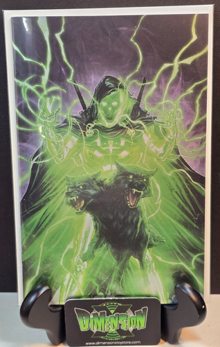 GEIGER #7 DIMENSIÓN X 2024 NYCC EXCL JUEGO DE VESTIDO COMERCIAL Y PAPEL DE ALUMINIO RAYMOND GAY IMAGEN CASI NUEVA - Imagen 3 de 4