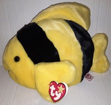 TY BUBBLES the FISH BEANIE BUDDY - In great condition with tag