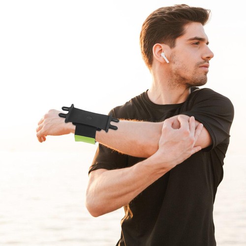 Obrotowy pasek na ramię telefonu komórkowego fitness sport bransoletka outdoor uchwyt - Zdjęcie 8 z 12