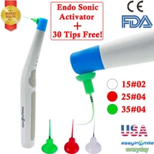 Dental Endo Sonic Activator Endodontic Root Canal Sonic Endo Irrigator 60Tips US