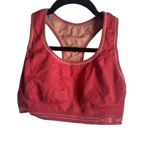 Athletic Bra T-back Sports Orange 2 Color Plus - Image 2 of 4