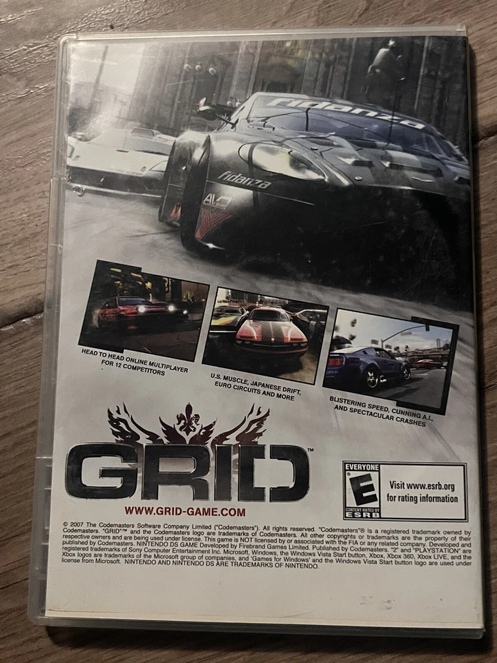 Xbox 360 Magazine Demo Disc #86: Grid (Xbox 360, August 2008) CIB - Image 4 of 4
