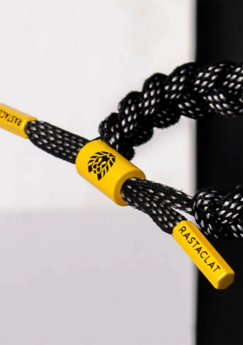 NEW RASTACLAT Hex Flex Coal Tiger Classic Clat Bracelet- Positive vibes |  eBay