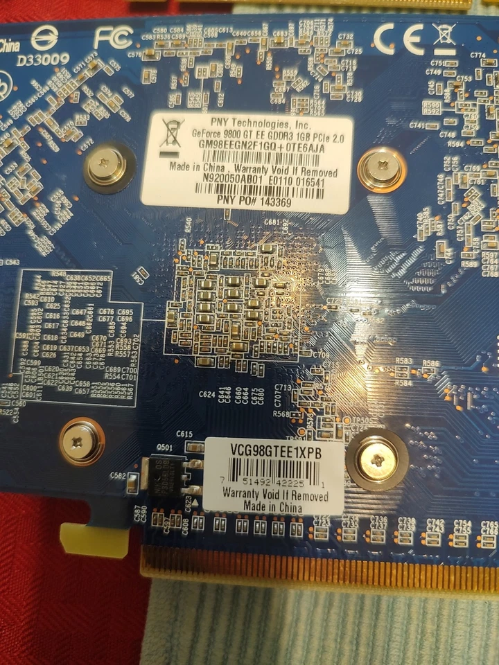 PNY TECHNOLOGIES NVIDIA GEFORCE 9800 Gt Ee Gddr3 1gb 1d - Image 2 of 4