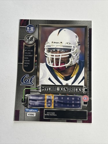 Mychal Kendricks 2012 Fleer Retro Metal Universe #M-90 California-Berkeley - Picture 6 of 6