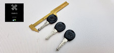 VW Zündschlüssel AH Profil Original WFO – Golf 1 2 Polo Käfer T3 Scirocco