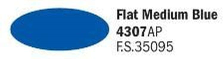 Flat Medium Blue colore acrilico adatto per aerografo e per modellismo