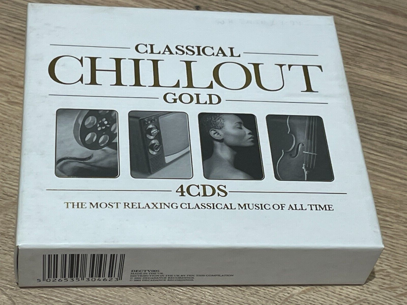 Classical Chillout Gold- 4 CD's Album Box Set - 2002 Decadance - 46 Great Tracks
