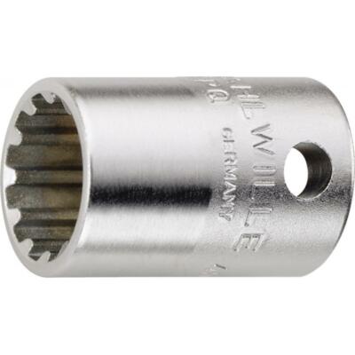 Stahlwille 02011016 45aSP 3/8'' Spline Drive Socket - SP16
