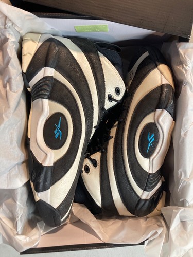 Herren Reebok Shaqnosis Retro Basketballschuhe Größe 15 gewaschen schwarz weiß 100230334 - Bild 18 von 24