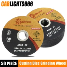 50 Pack 4.5 inch Cutoff Wheels 4.5 Cutting Discs Stainless Steel & Metal