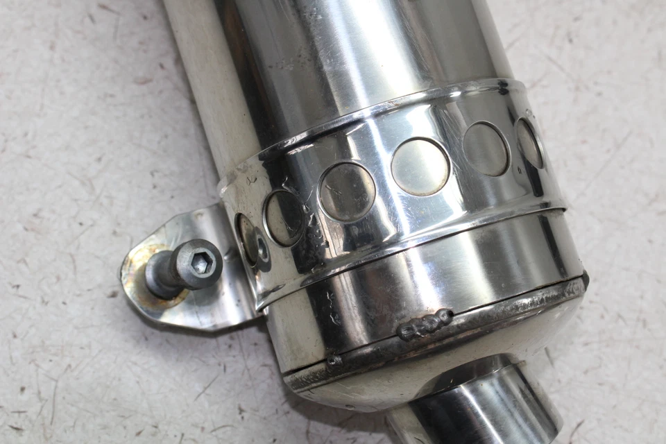 01-05 YAMAHA FZS1 FAZER AFTERMARKET EXHAUST PIPE MUFFLER SLIP ON CAN SILENCER - Image 2 of 4