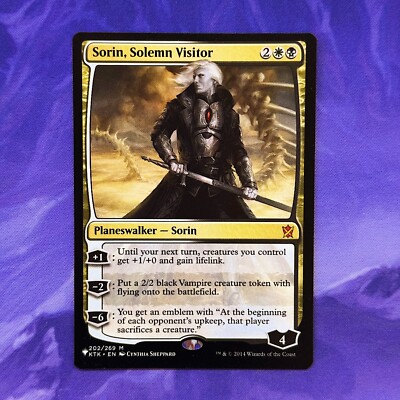 Sorin, Solemn Visitor - Khans Of Tarkir | Bazaar Of Magic - Foto 8