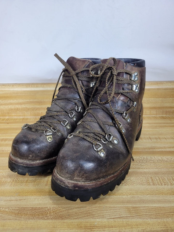 Vasque Mens 19386 Vintage RARE Mountain Hiking Hiker II 2 Trail Boots Size 9 N - Image 2 of 4