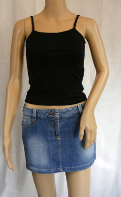   DETROIT 37   Gr. 34 ~ Rock Skirt ~ Jeansrock ~ Minirock  ~ blau ~ NEU