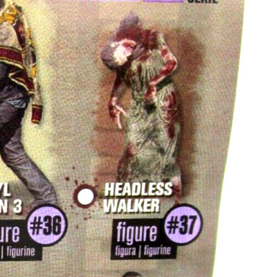 Walking Dead McFarlane Building Set - HEADLESS WALKER - #37 Blind Bag Series 3