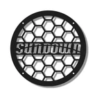 1pc FLAT Audio Protective Grill SUNDOWN Protect Mesh Speaker Cover YOUR LOGO